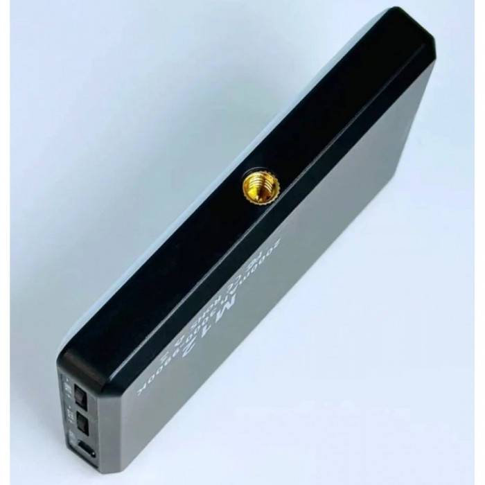 Портативне відеосвітло M12 2000mAh із затискачем