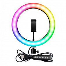 Кольцевая RGB-лампа 30 см MJ30 Black