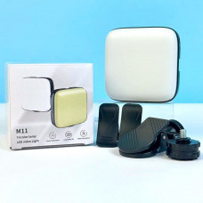 Портативный видеосвет M11 2000mAh с зажимом