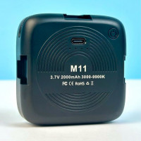 Портативный видеосвет M11 2000mAh с зажимом