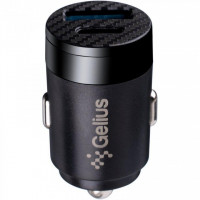 Автомобільний зарядний пристрій Gelius Inch Twix USB+Type-C 35W Black (GP-CC010)