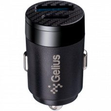 Автомобильное зарядное устройство Gelius Inch Twix USB+Type-C 35W Black (GP-CC010)