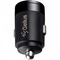 Автомобільний зарядний пристрій Gelius Inch Twix USB+Type-C 35W Black (GP-CC010)