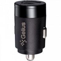 Автомобільний зарядний пристрій Gelius Inch Twix USB+Type-C 35W Black (GP-CC010)