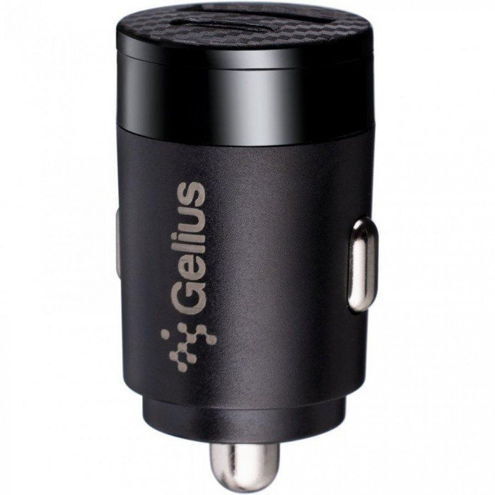 Автомобільний зарядний пристрій Gelius Inch Twix USB+Type-C 35W Black (GP-CC010)