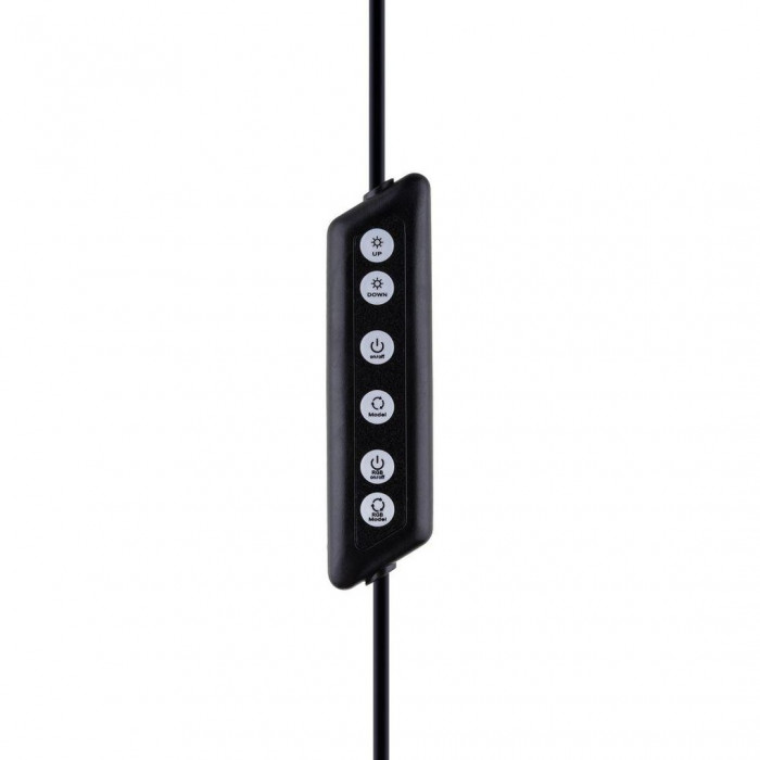 Кільцева лампа RGB LC-318 (Flower Type) 33cm Black