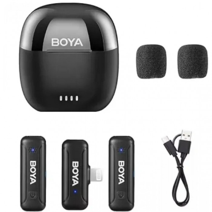 Мікрофон Boya BY-WM3T-D2 charging case