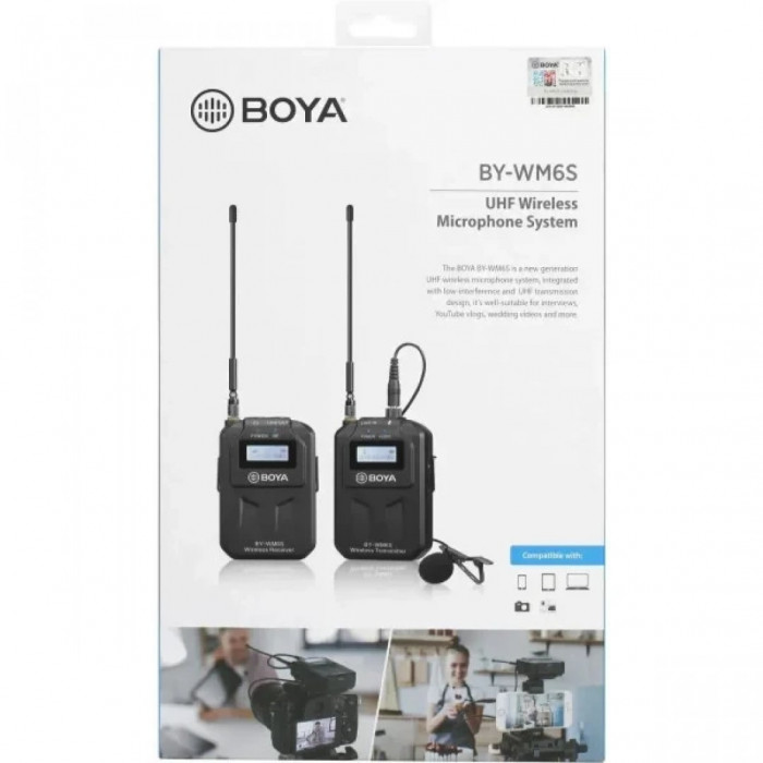 Мікрофон Boya BY-WM6S