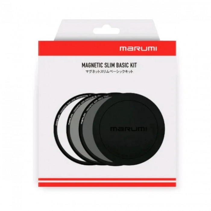 Набір магнітних світлофільтрів Marumi Magnetic Slim Basic Kit 67 мм