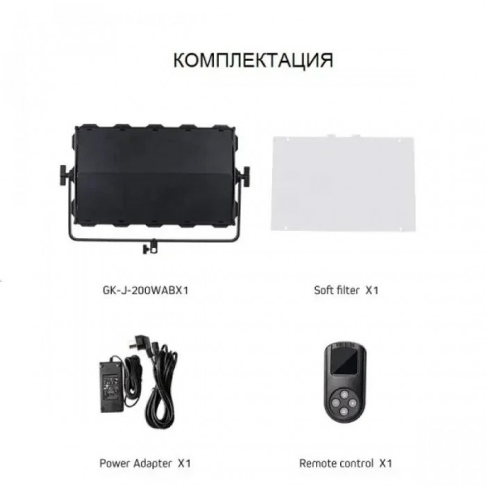 LED-панель Tolifo GK-J-200WAB
