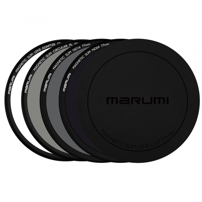 Набір магнітних світлофільтрів Marumi Magnetic Slim Advanced Kit 77 мм