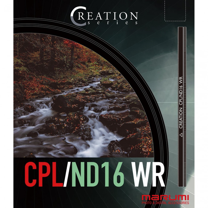 Світлофільтр поляризаційний/нейтрально-сірий Marumi CREATION C-PL/ND16 58 мм