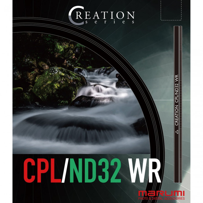 Світлофільтр поляризаційний/нейтрально-сірий Marumi CREATION C-PL/ND32 58 мм