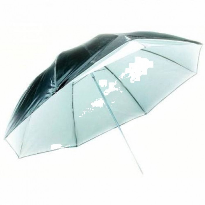 Парасолька чорна/срібляста Photex 150 см UR 08 (параболічна)