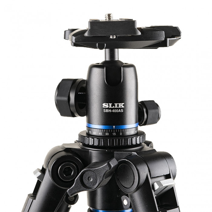 Штатив професійний Slik Pro AL-324 BH4+Горизонтальна штанга Slik Sliding Arm II