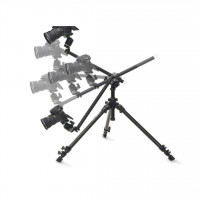Штатив професійний Slik Pro AL-324 BH4+Горизонтальна штанга Slik Sliding Arm II