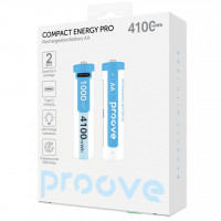 Аккумуляторные батарейки Proove Compact Energy Pro AA 2 pcs White (RBCE40702002)