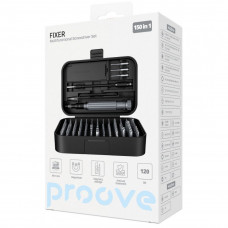 Багатофункціональний набір викруток Proove Fixer 150in1 Black (MTSF15000001)