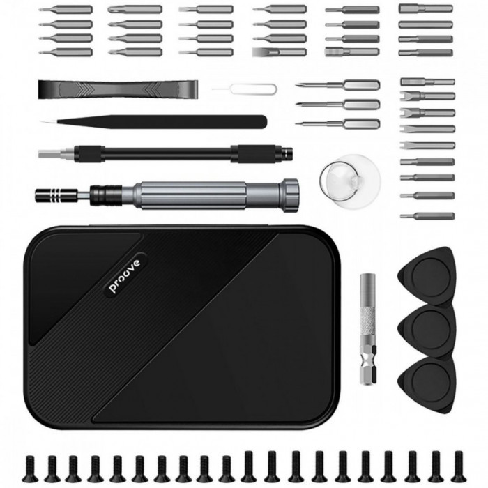 Багатофункціональний набір викруток Proove Fixer 150in1 Black (MTSF15000001)
