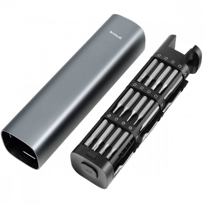 Багатофункціональний набір викруток Proove Fixer 46in1 Gray (MTSF46000003)
