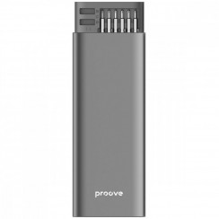 Багатофункціональний набір викруток Proove Fixer 51in1 Gray (MTSF51000003)