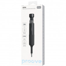 Багатофункціональний набір викруток Proove Spin 27in1 Gray (MTSS27000003)