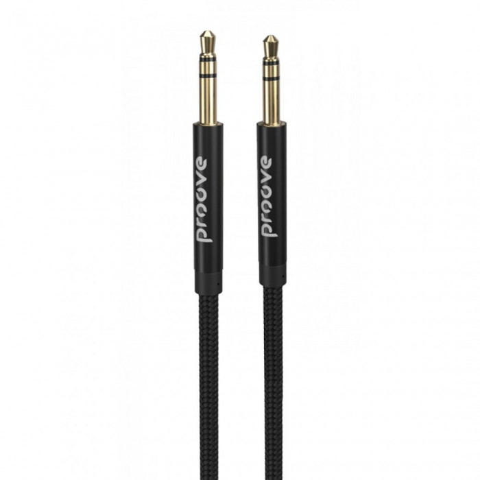 Кабель AUX Proove Weft (1m) Black (ACWF00005801)