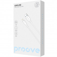 Кабель Proove GridLine USB to Lightning 2.4A (1m) Black (CCGL12001101)