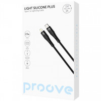Кабель Proove Light Silicone Plus Type-C to Lightning 27W (1m) White (CCLS27002102)
