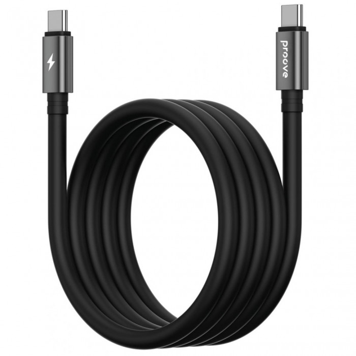 Кабель Proove Magneto Type-C to Type-C 60W (1m) Black (CCMA60002201)