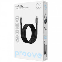 Кабель Proove Magneto Type-C to Type-C 60W (1m) White (CCMA60002202)