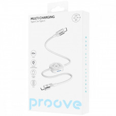 Кабель Proove Multi Charging Type-C to Type-C 60W White (CCMT27002101)