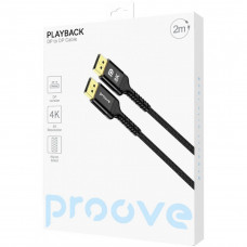 Кабель Proove Playback DP to DP 2m Black (DCPD22003601)