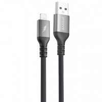 Кабель Proove ReGen Silicone USB to Lightning 2.4A (1m) Black (CCRS12001101)