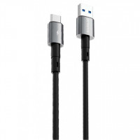 Кабель Proove Silicraft USB to Type-C 3A (1m) Black (CCSC15001201)