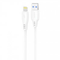 Кабель Proove Simple Silicone USB to Lightning 2.4A (1m) White (CCSS12001102)