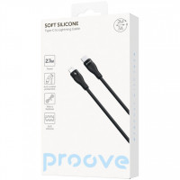 Кабель Proove Soft Silicone Type-C to Lightning 27W (2m) White (CCSO27002122)