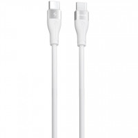 Кабель Proove Soft Silicone Type-C to Type-C 60W (2m) White (CCSO60002222)