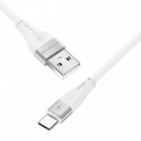 Кабель Proove Soft Silicone USB to Type-C 3A (1m) Black (CCSO20001201)