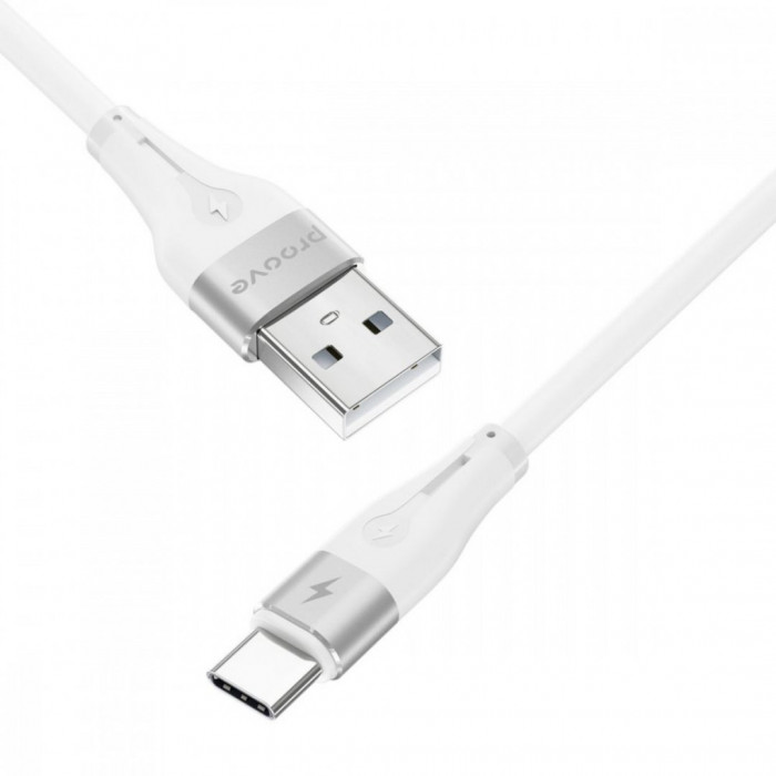 Кабель Proove Soft Silicone USB to Type-C 3A (1m) Black (CCSO20001201)