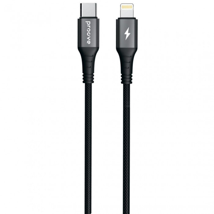 Кабель Proove WireX Type-C to Lightning 27W (1m) Black (CCWX27002101)