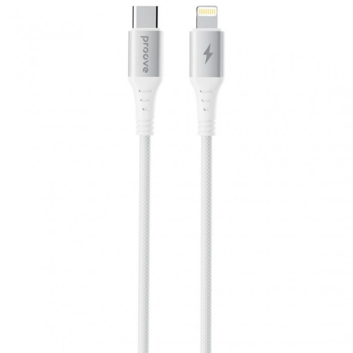Кабель Proove WireX Type-C to Lightning 27W (1m) White (CCWX27002102)