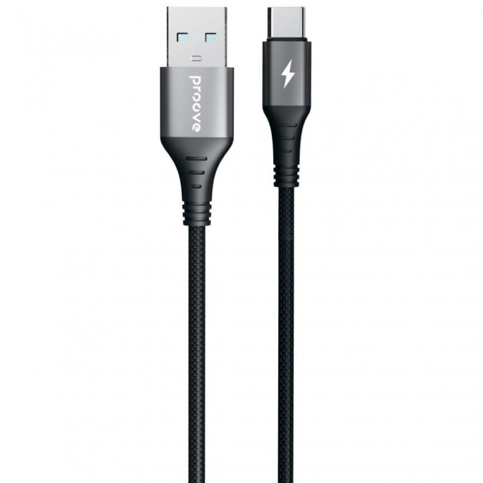 Кабель Proove WireX USB to Type-C 3A (1m) Black (CCWX15001201)