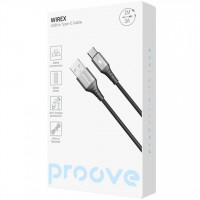 Кабель Proove WireX USB to Type-C 3A (1m) Black (CCWX15001201)