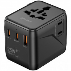 Универсальный адаптер Proove Trip 25W Black (TATL25310001)