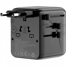 Универсальный адаптер Proove Trip 25W Black (TATL25310001)