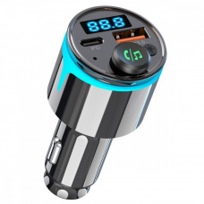 Автомобільний зарядний пристрій Proove FM Launcher Nexus 30W (PD+QC3.0) Type-C+USB Black (FMNX30110001)