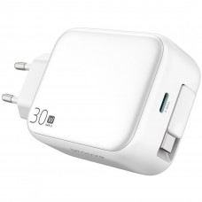 Мережевий зарядний пристрій Proove Fixtape GaN 30W (Type-C) White (WCFP30010202)
