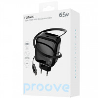 Сетевое зарядное устройство Proove Fixtape GaN 65W (Type-C) White (WCFP65010202)