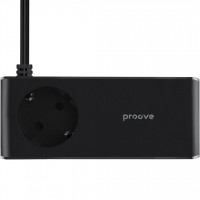 Мережевий фільтр Proove Homester Pro 65W (AC + 2xType-C + 2xUSB) 1.5m Black (PSHP25002201)